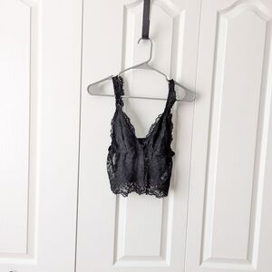 Elegant Black Lace Bralette